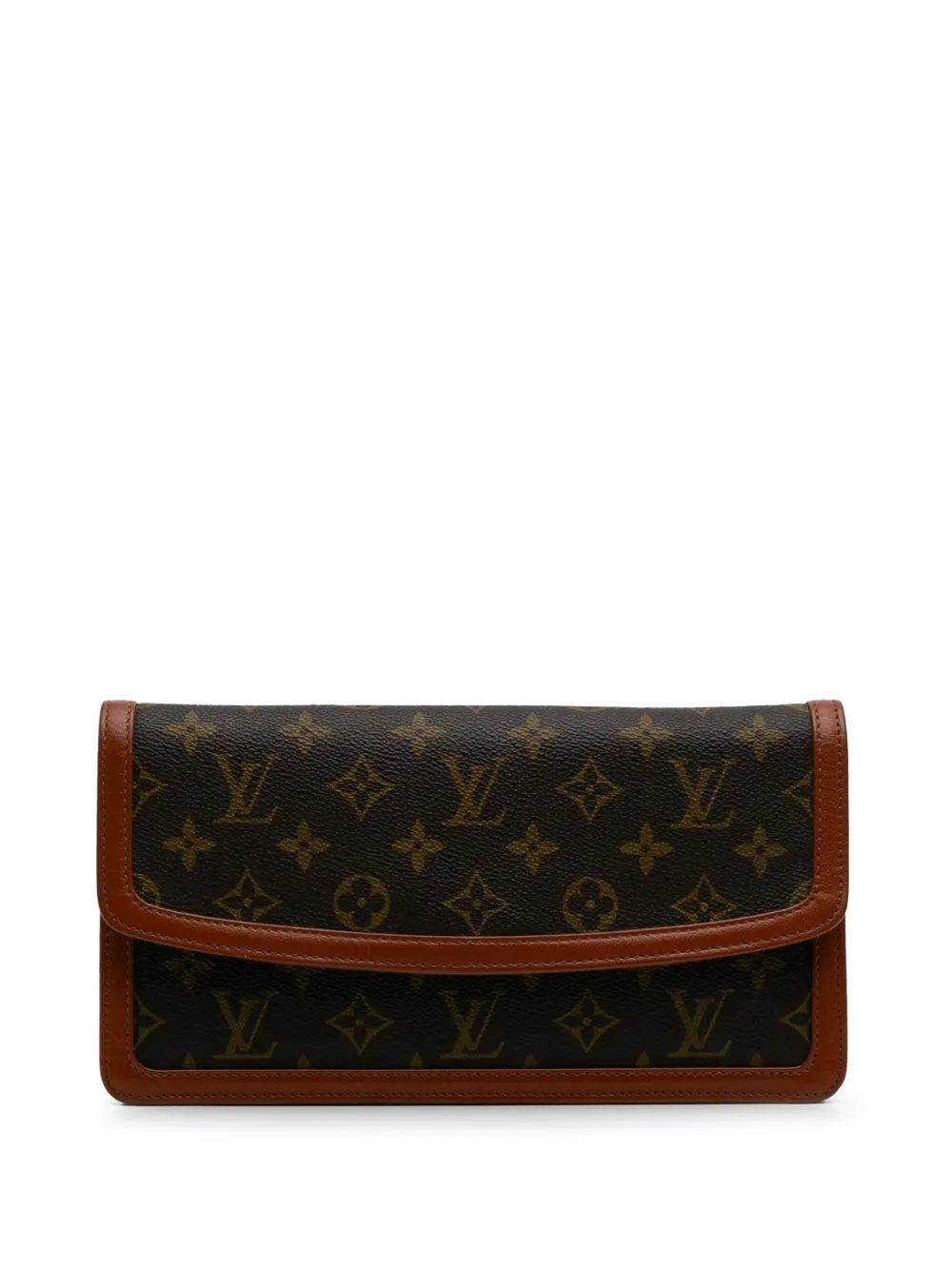 Louis Vuitton Pre-Owned 1986 Monogram Pochette Dame PM clutch bag | Brown | Image 1