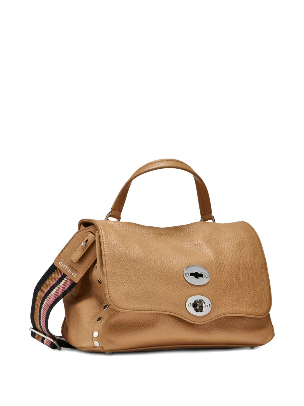 Zanellato Small Postina Tote Bag In Brown