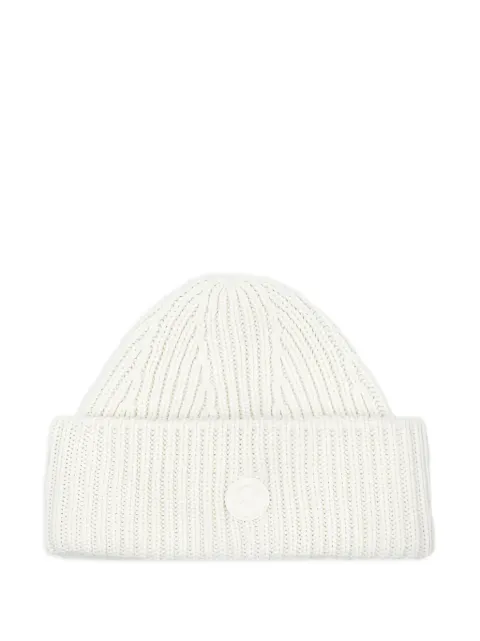 Yves Salomon ribbed-knit beanie
