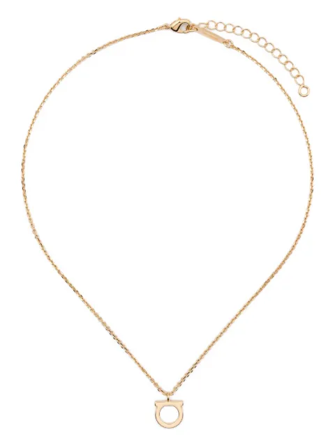 Ferragamo Gancini-pendant chain-link necklace