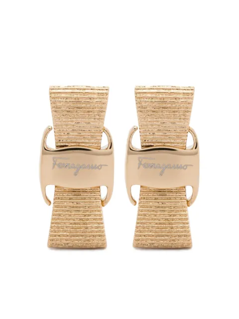 Ferragamo bow-shaped earrings