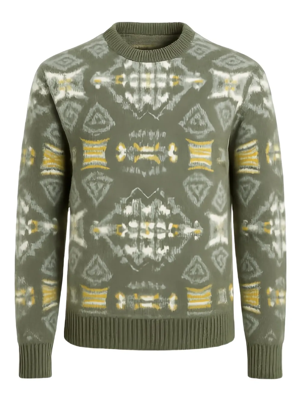 Altea green patterned knitwear - Verde