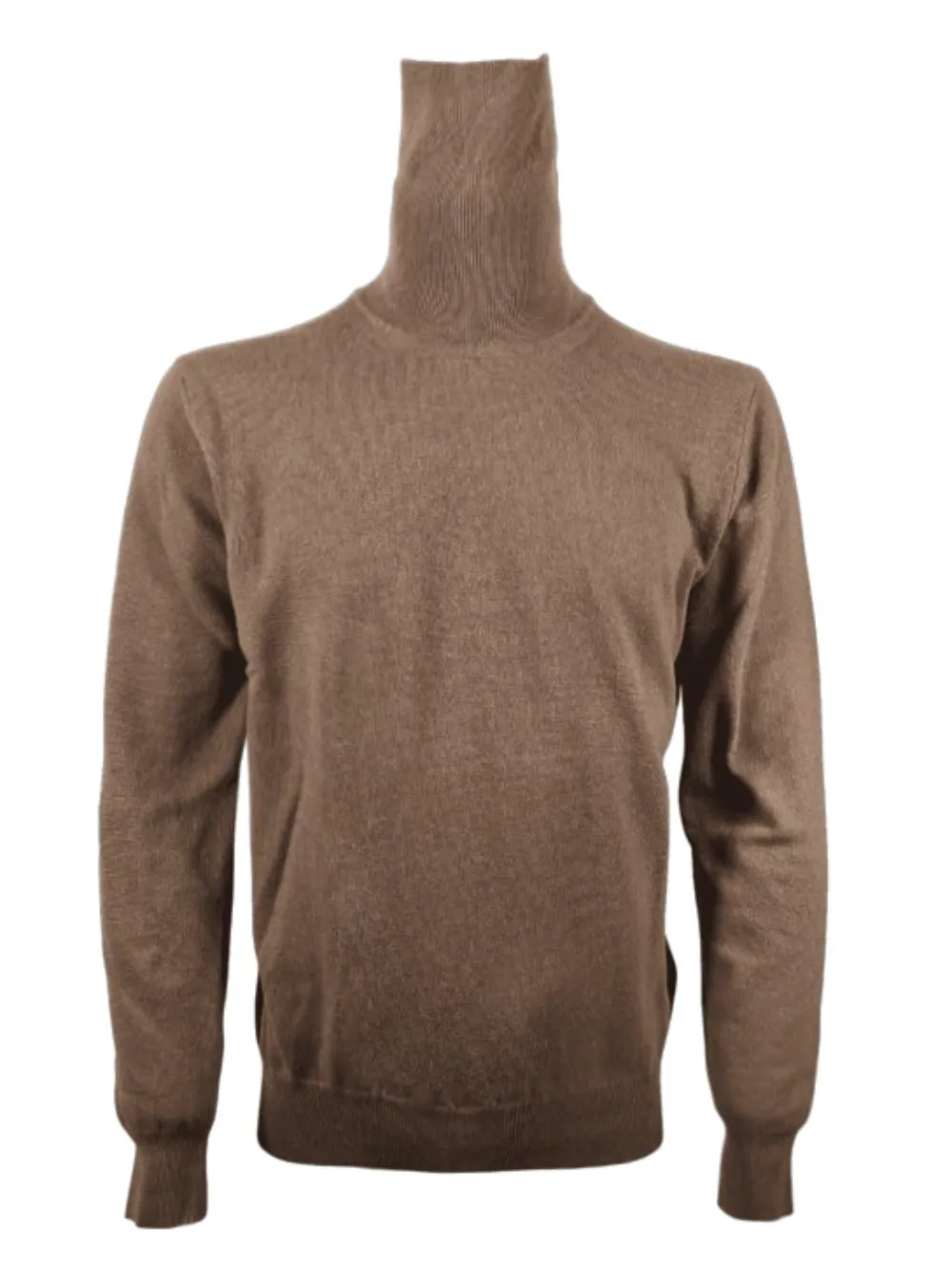 Altea ribbed roll-neck sweater - Marrone