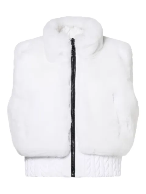 Goldbergh Lina faux-fur zip ski gilet