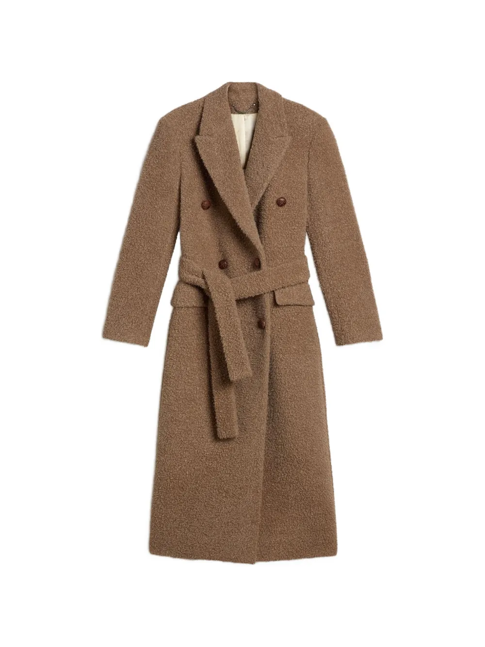 Golden Goose double-breasted belted coat - Brown