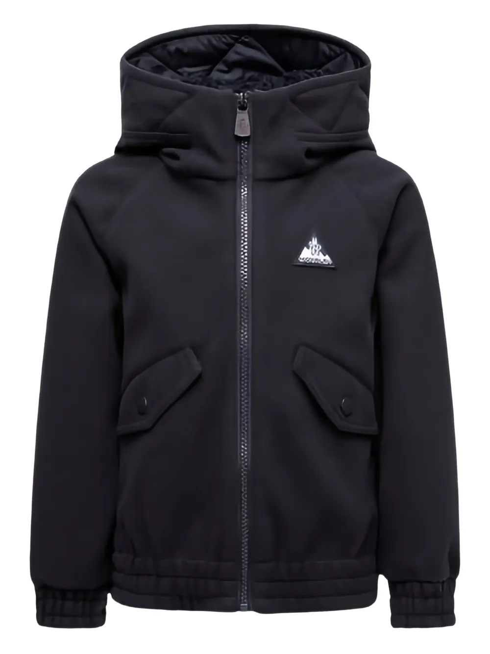 MONCLER GRENOBLE KIDS Jack met logopatch Blauw