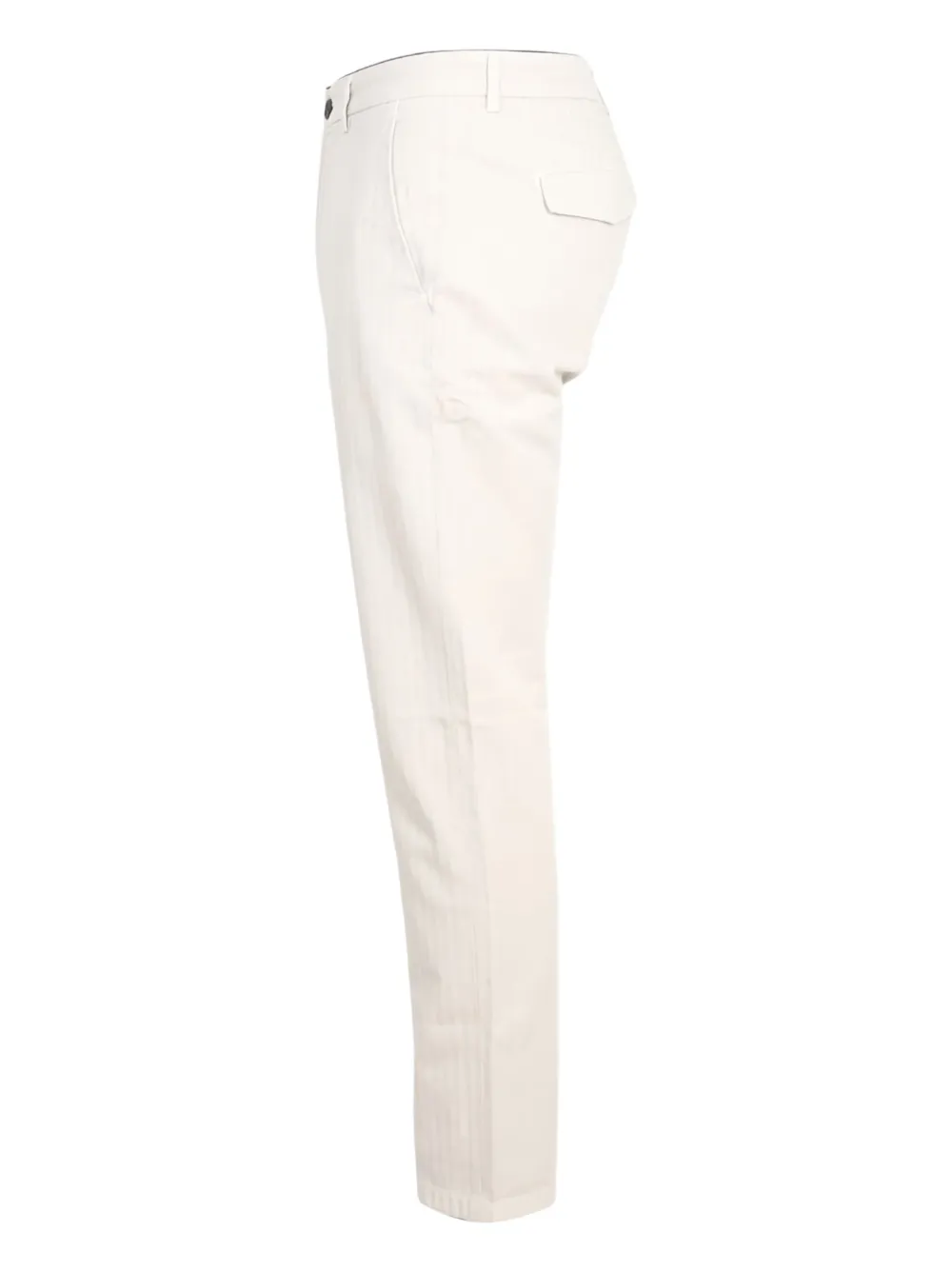 Department 5 Broek met knoopsluiting Wit