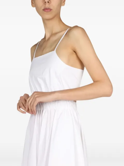Department 5 tie back-fastening dress
