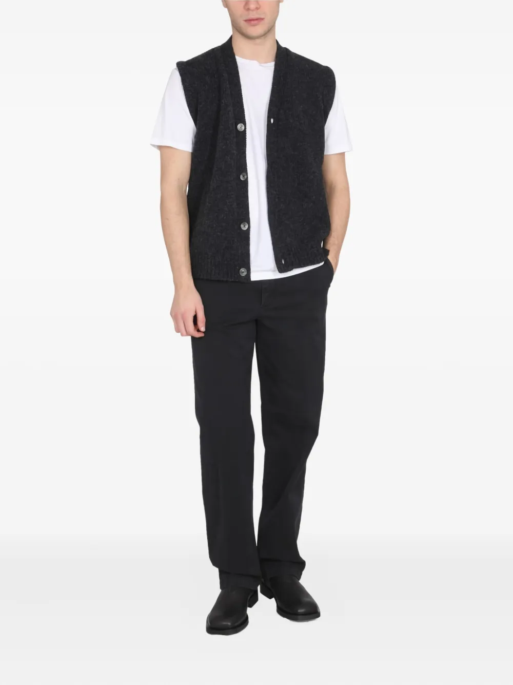Department 5 side-pockets trousers - Zwart