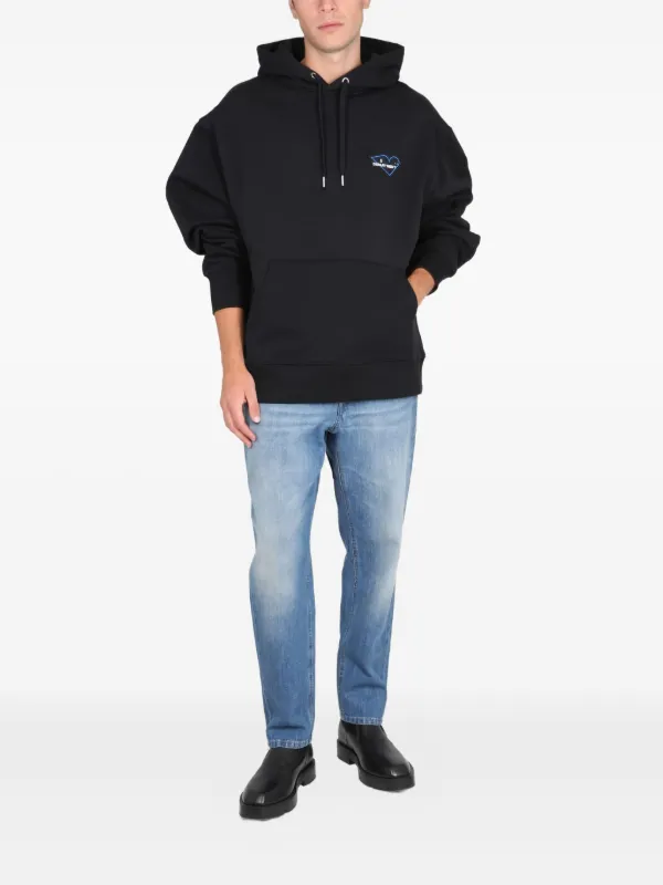 Department 5 ハートエンブロイダリー コットンパーカー