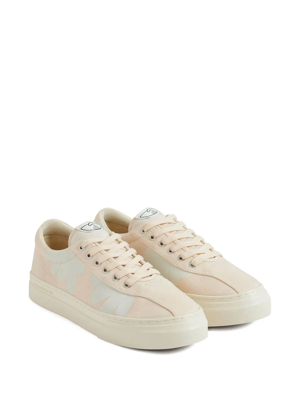 Stepney Workers Club Dellow Cup Shroomhands floral-patterned low-top sneakers Neutrals