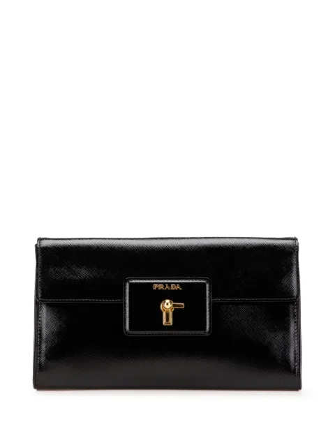 Prada Pre-Owned 2013-2024 Saffiano Vernice clutch bag