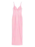 SILK LOVE & LACE sequin-embellished maxi dress - Pink