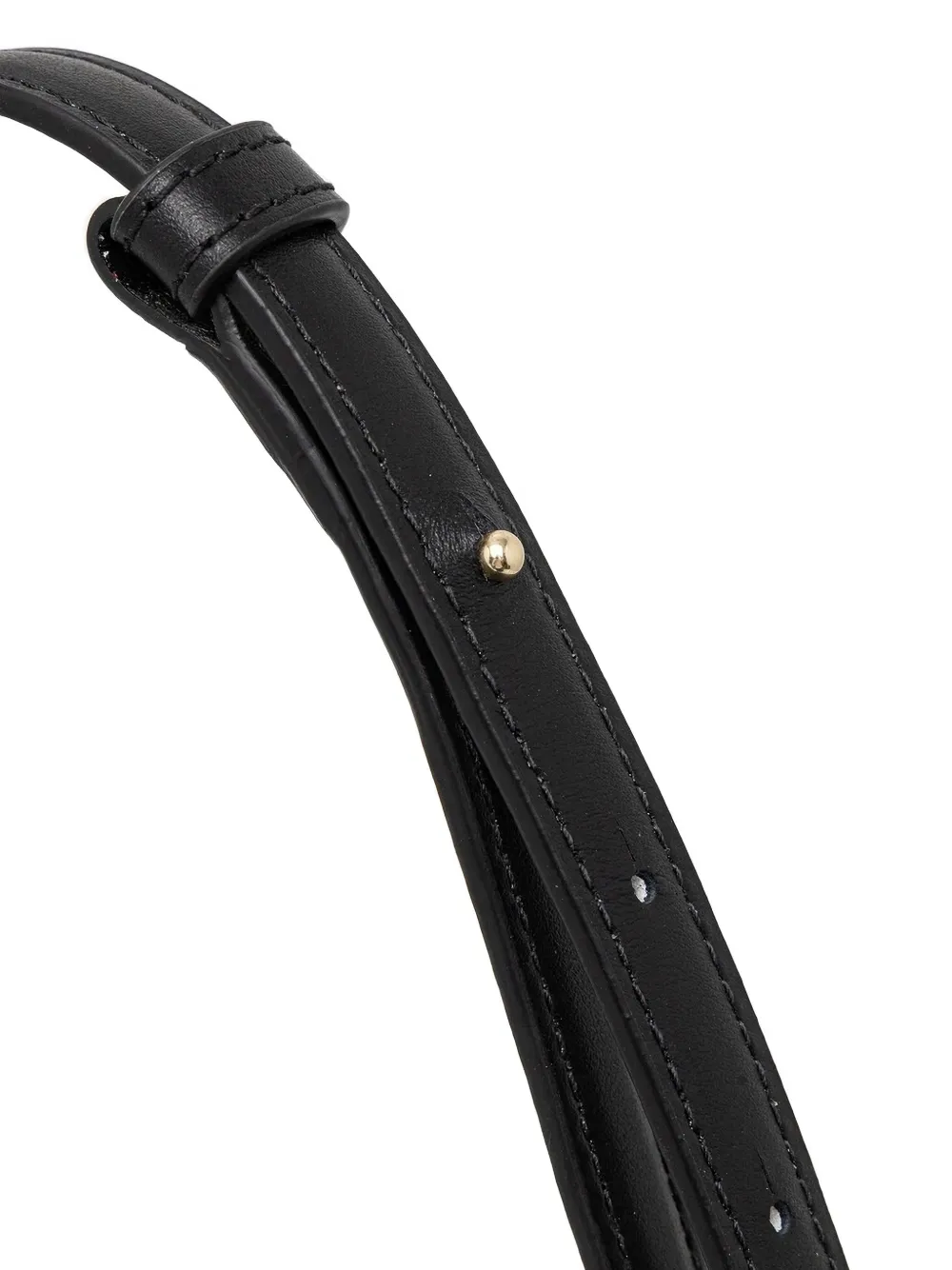 Furla mini Riva S leather flap crossbody bag Zwart