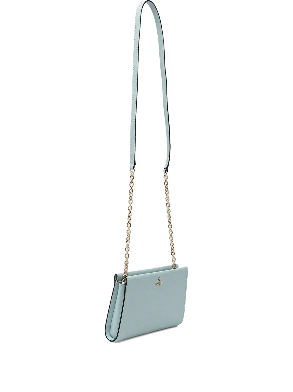 Furla chain-strap leather crossbody bag Blauw