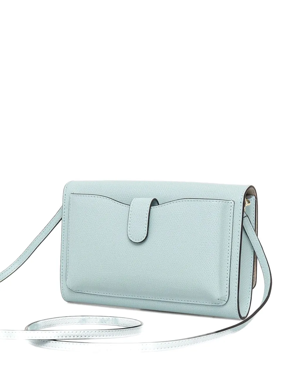 Furla Camelia flap-over crossbody clutch bag Blauw