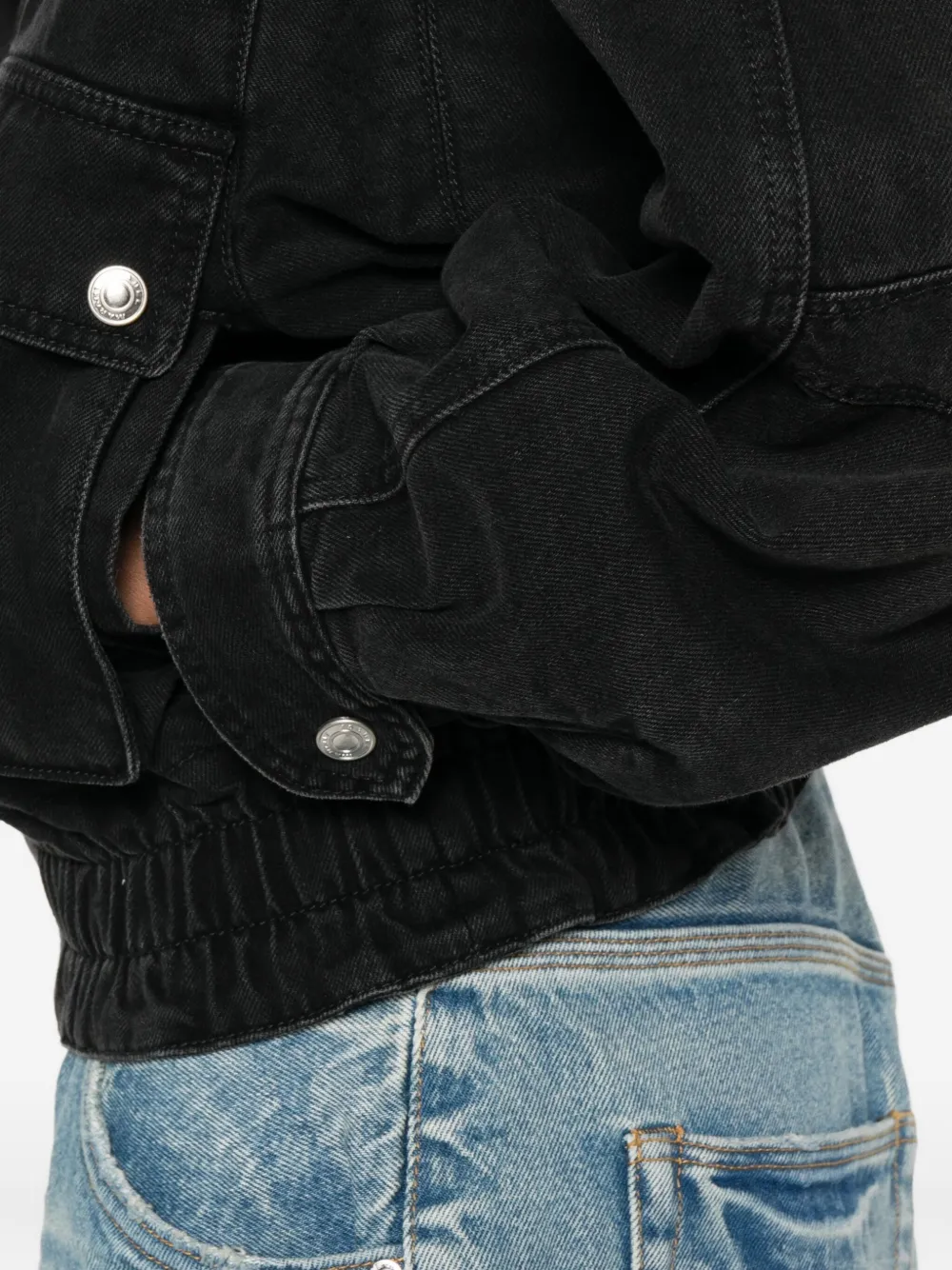 Isabel Marant Zip-fastening Bomber Jacket In Black