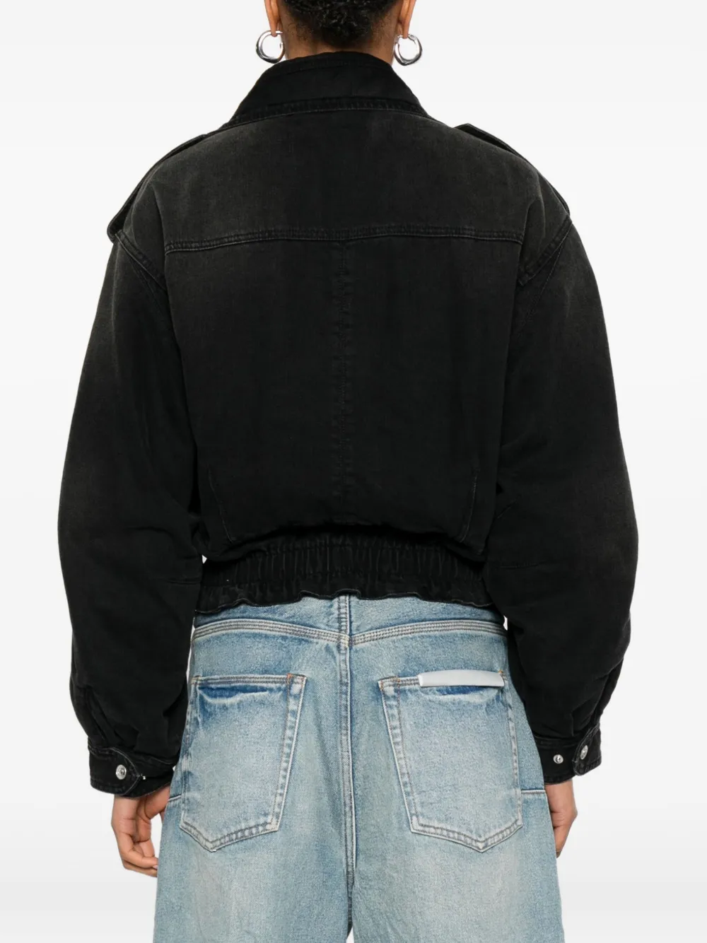 Isabel Marant Zip-fastening Bomber Jacket In Black