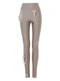Jenny Fax Panty asymmetric-pocketed leggings - Grey
