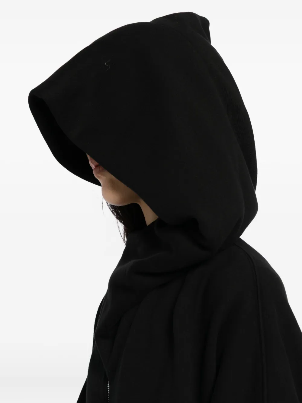 Rick Owens DRKSHDW Sweater met capuchon Zwart