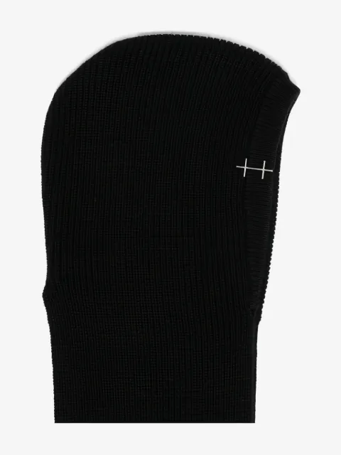 HELIOT EMIL ribbed balaclava 