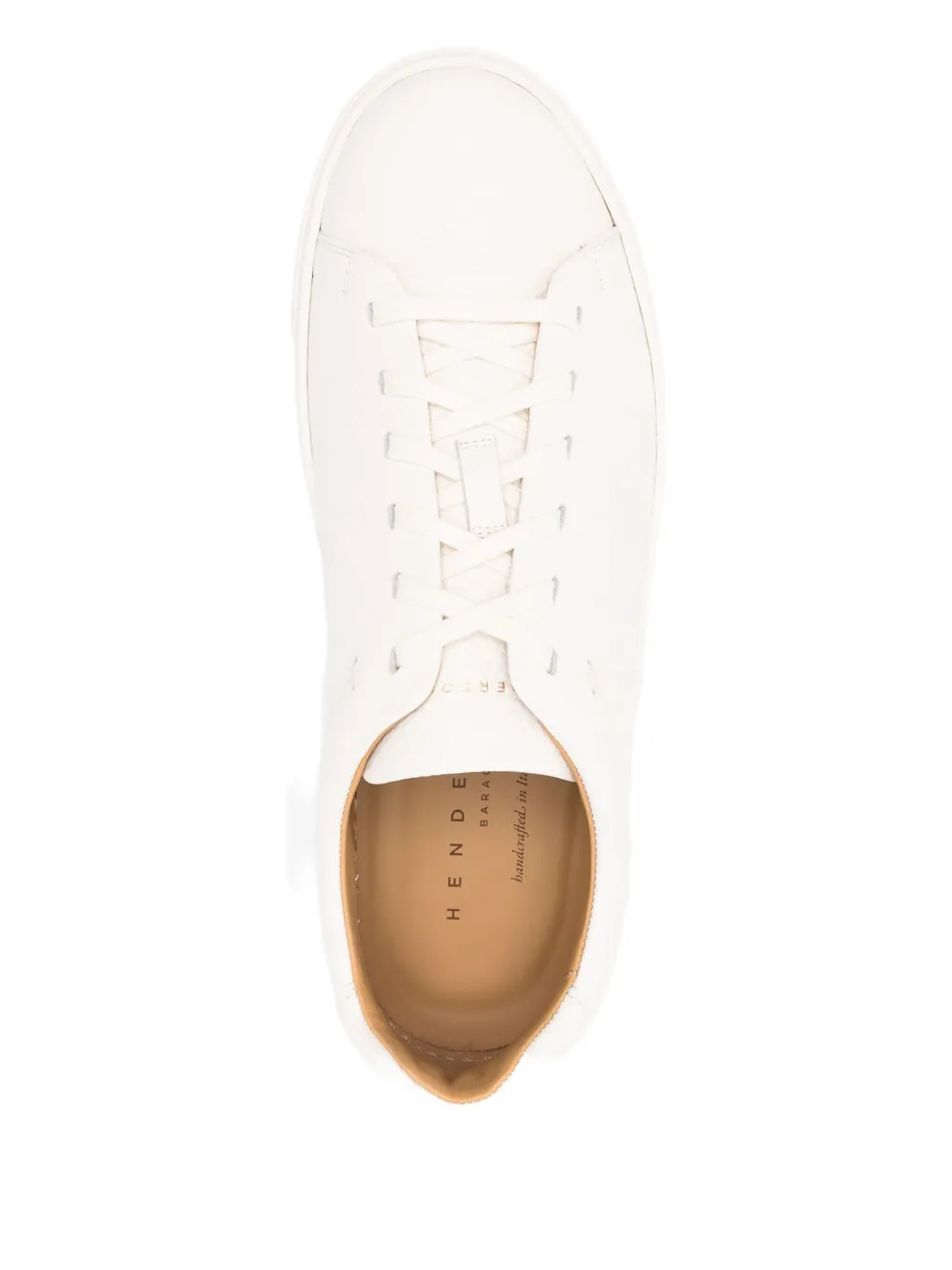 Henderson Baracco Leren sneakers Wit