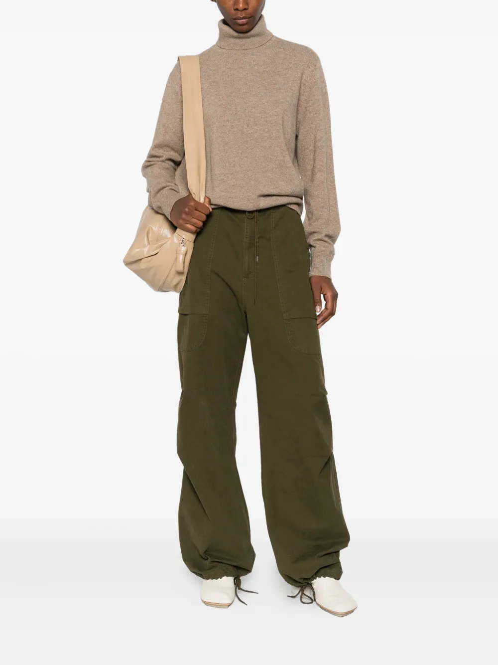 Entire Studios Halterneck Sweater In Brown