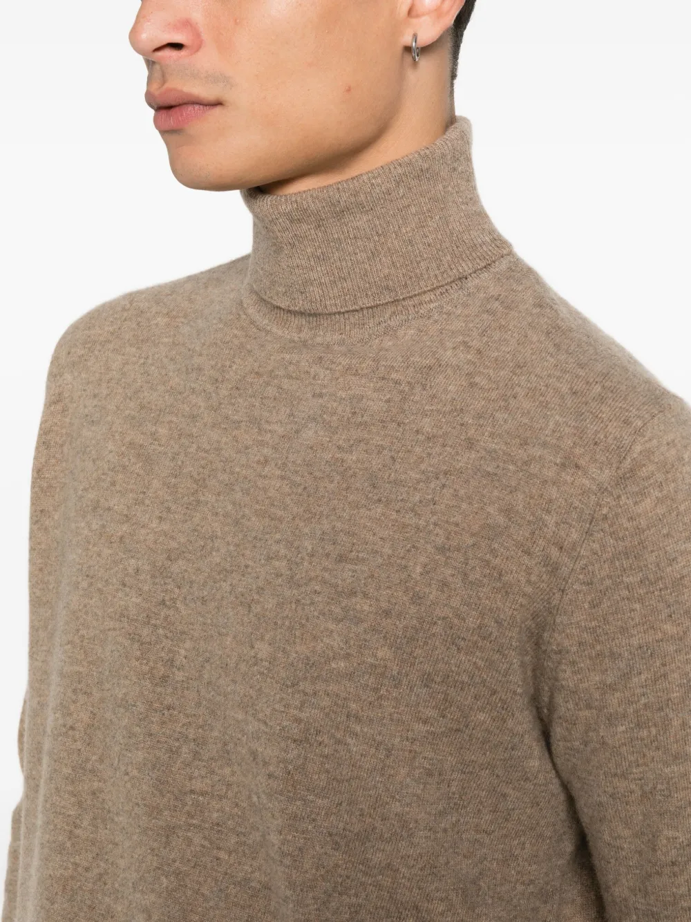 ENTIRE STUDIOS Trui met halternek Bruin