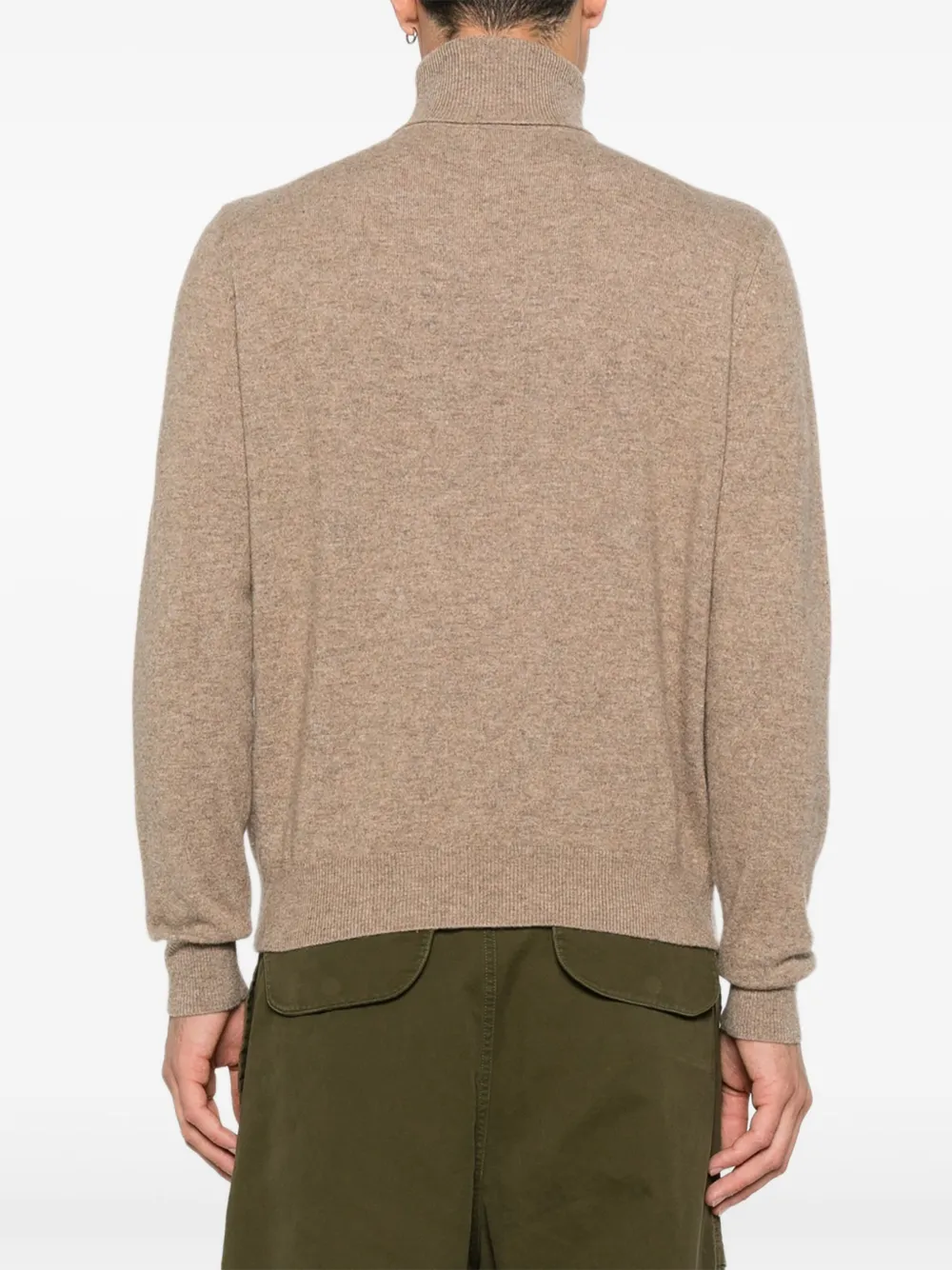 ENTIRE STUDIOS Trui met halternek Bruin