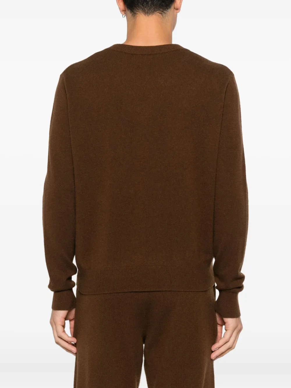 Entire Studios V-neck Sweater In Brown