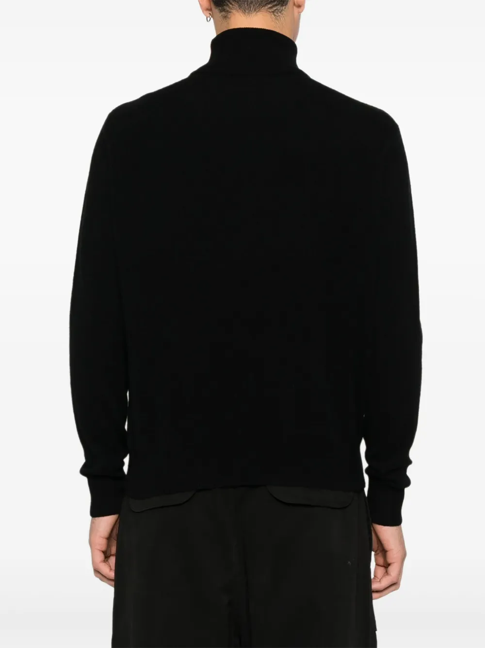 ENTIRE STUDIOS Trui met halternek Zwart