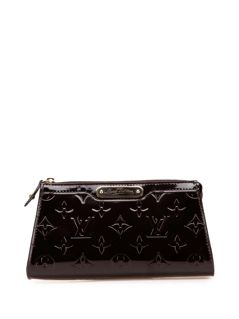 Louis Vuitton Pre-Owned 2008 モノグラム ヴェルニ トゥルース コスメポーチ - パープル Louis Vuitton Pre-Owned 2008 モノグラム ヴェルニ トゥルース コスメポーチ - パープル