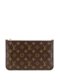 Louis Vuitton Pre-Owned 2015 Monogram Neverfull Pochette pouch - Brown
