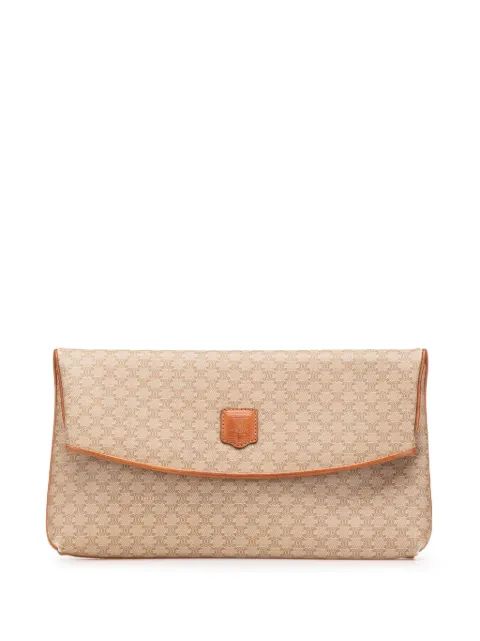 Céline Pre-Owned 2007 Macadam Coated Canvas clutch bag