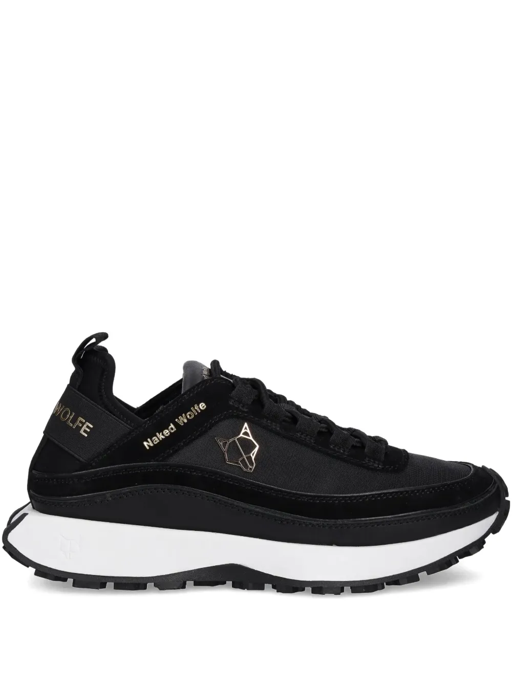 Naked Wolfe Petal Sneakers In Black