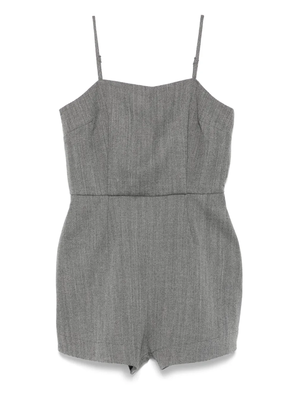 RACIL Brigitte wool playsuit | Grey | Image 1