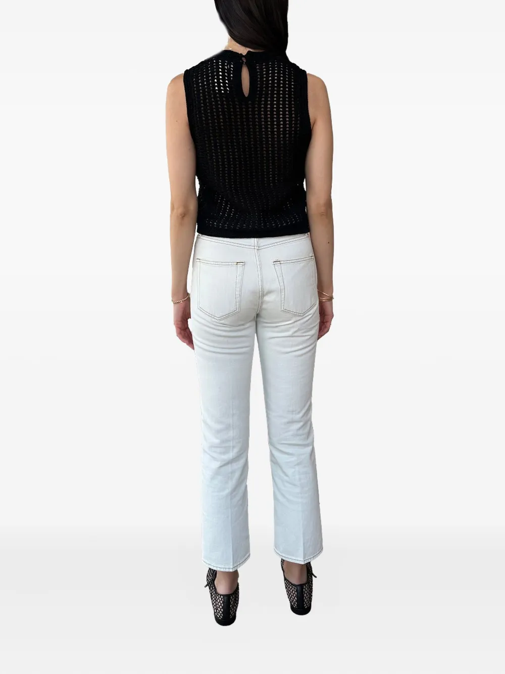 FRAME Jeans met vijf zakken Bruin