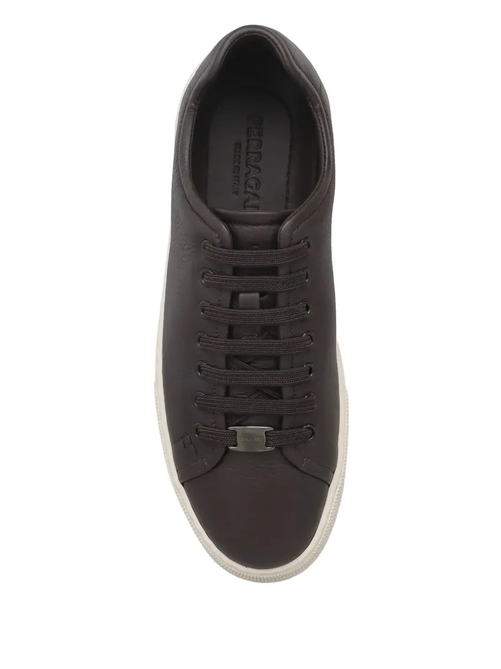 Ferragamo leather lace-up sneakers Bruin