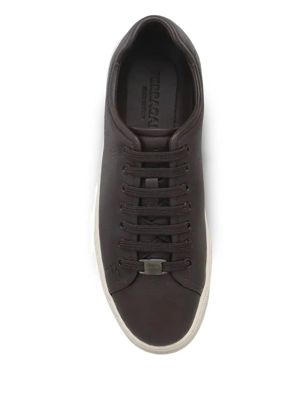 Ferragamo tenis de piel con agujetas | Tenis bajos | Image 2