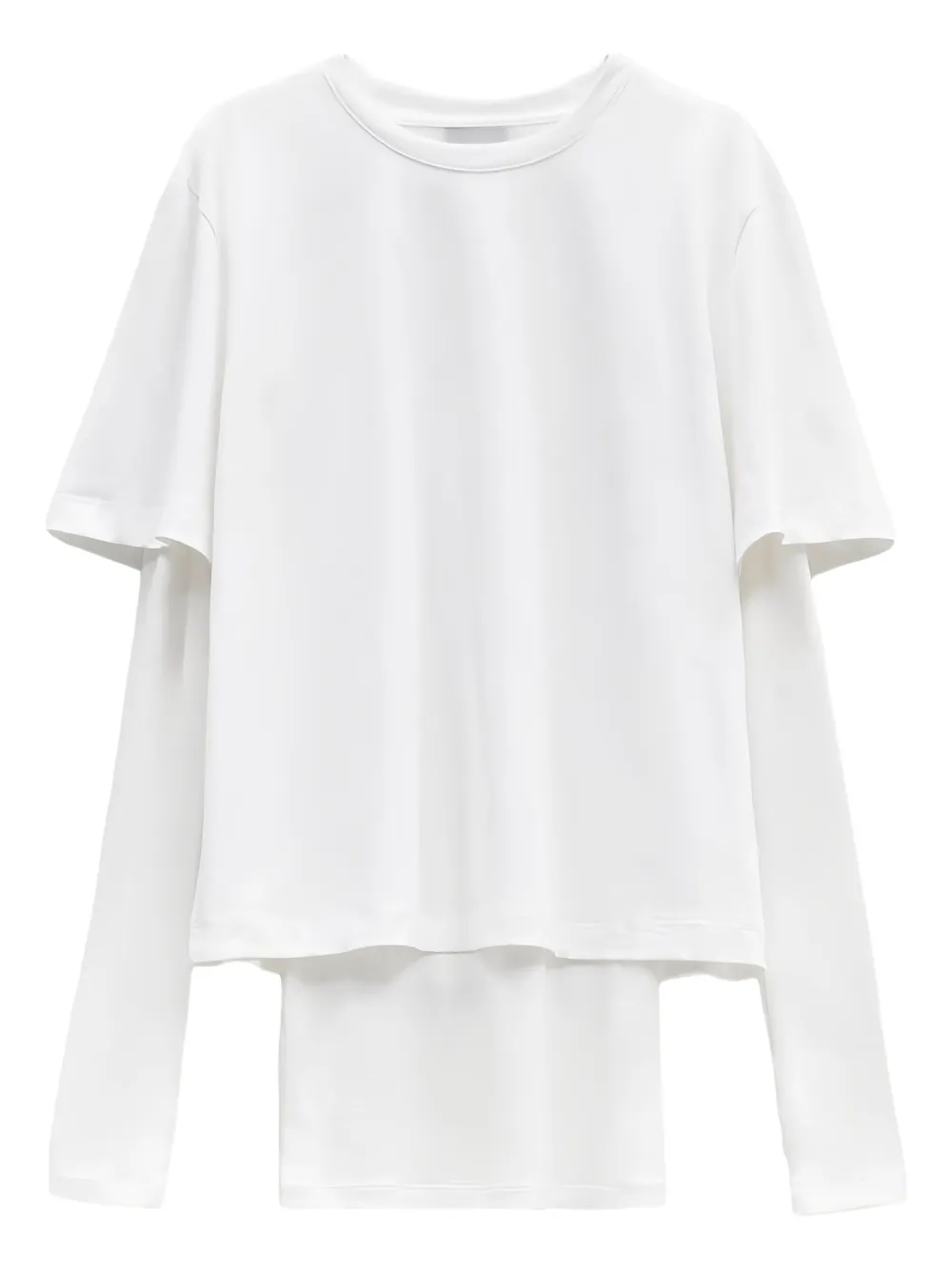 Eleh Long-sleeve T-shirt In White