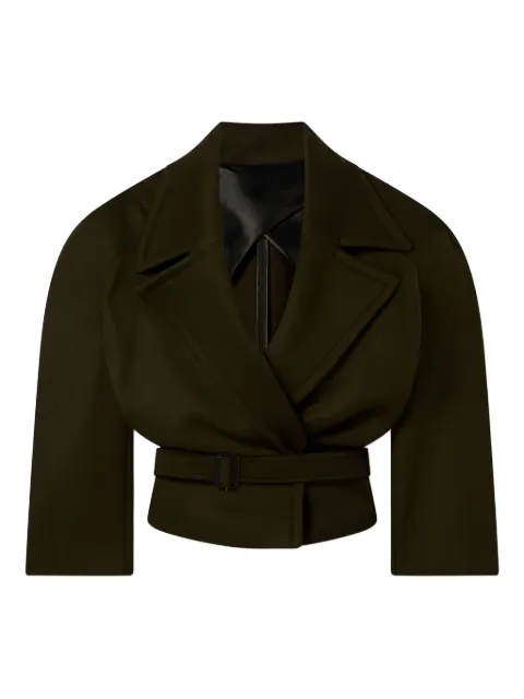 Stella McCartney cropped belted jacket