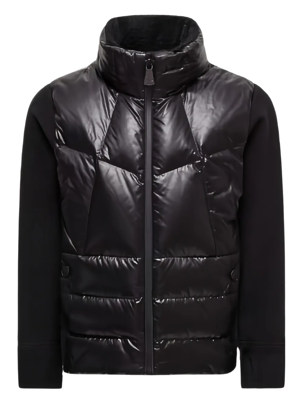 MONCLER GRENOBLE KIDS chamarra con panel capitonado | negro | Image 1