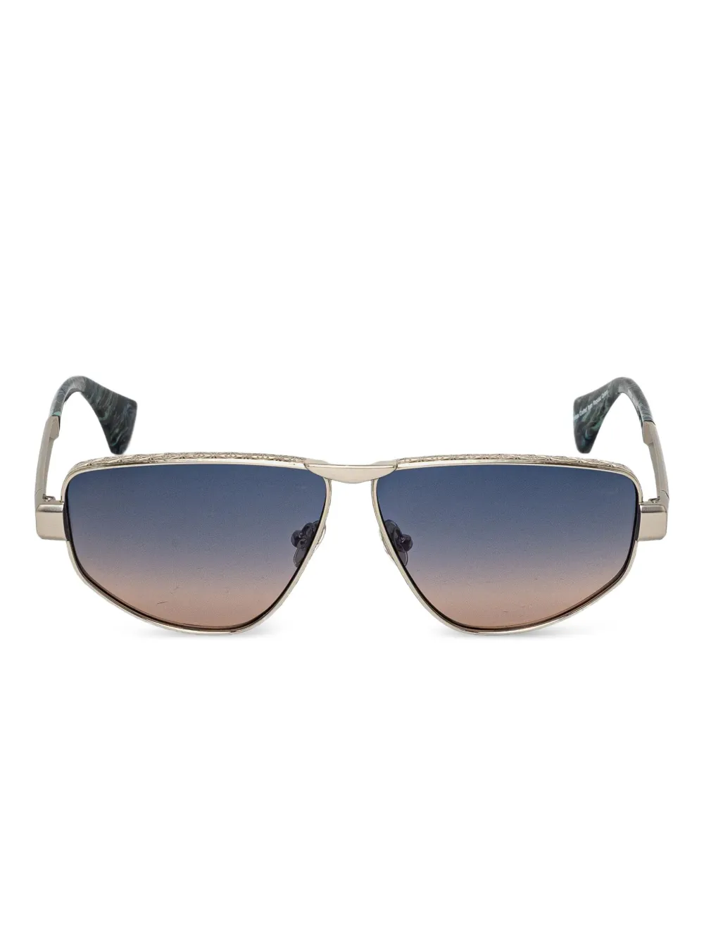 Vivienne Westwood geometric-frame sunglasses Zilver