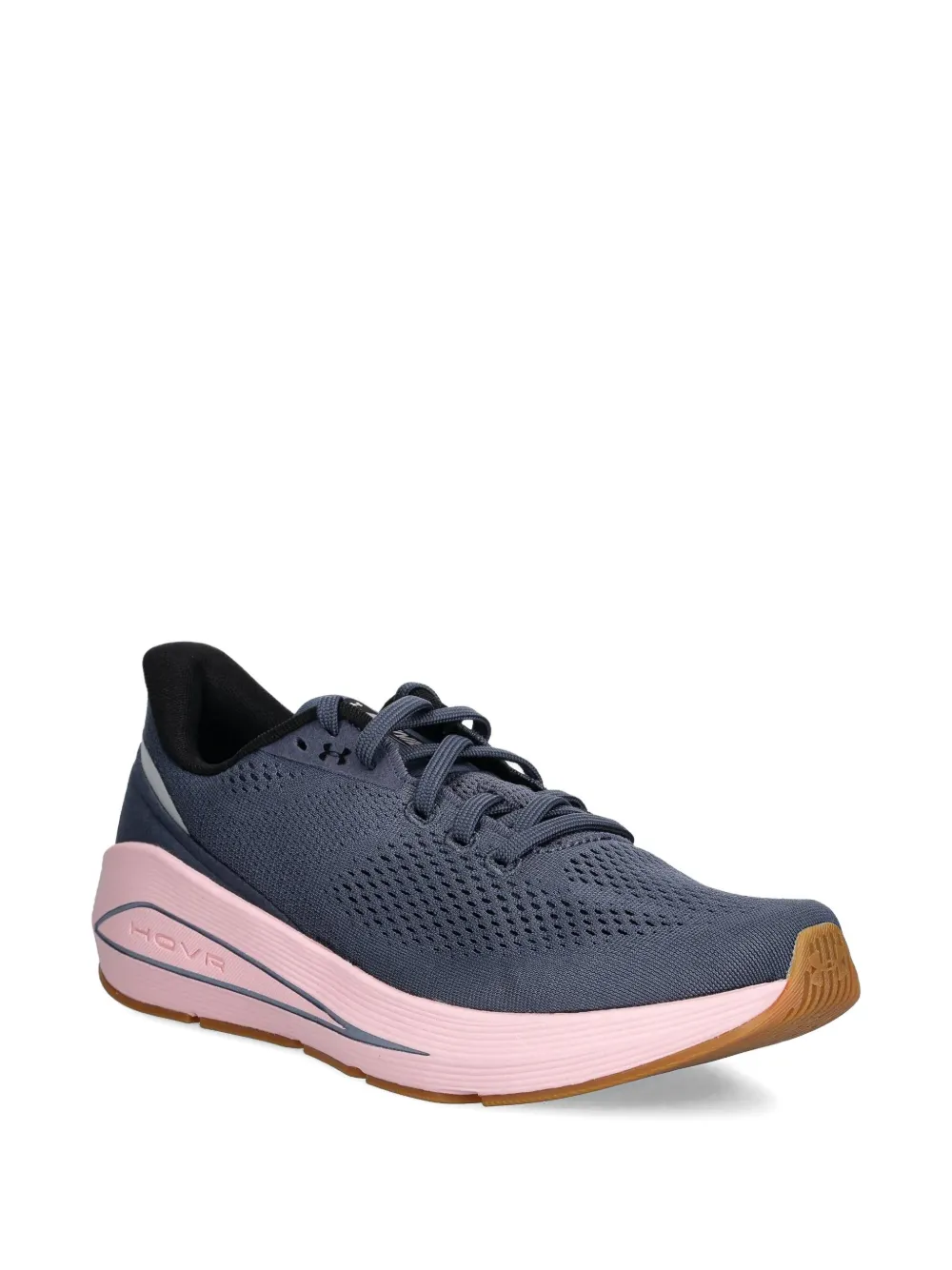 Under Armour perforated-detail lace-up sneakers Grey