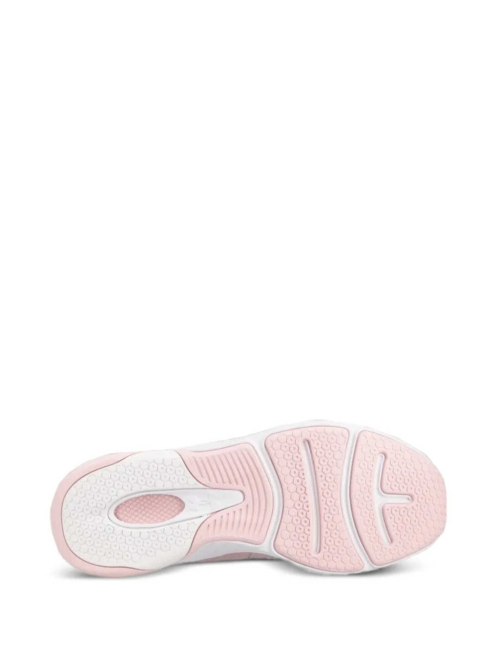 Under Armour lace-up mesh sneakers Pink