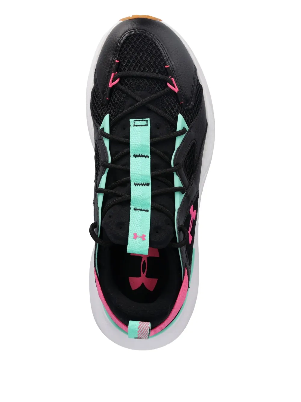 Under Armour mesh-panel trainers Black