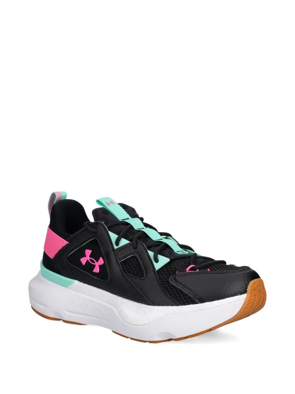 Under Armour mesh-panel trainers Black