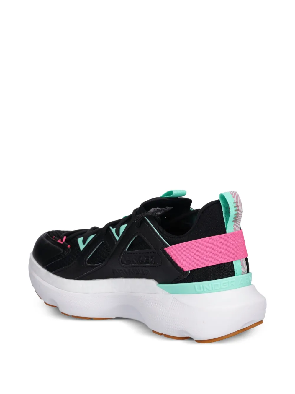 Under Armour mesh-panel trainers Black