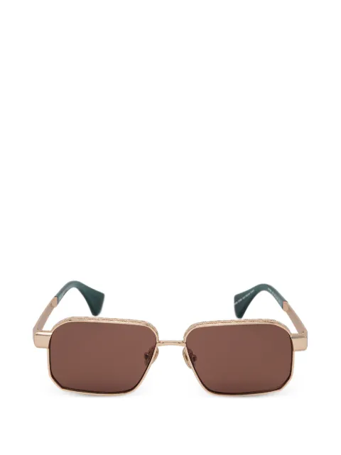 Vivienne Westwood engraved geometric sunglasses