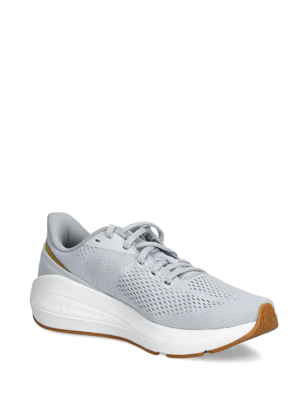 Under Armour perforated-detail trainers Grey